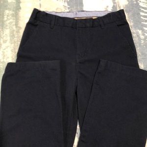 Gap kids adjustable elastic inner waist boys soft feel chino khaki navy size 18